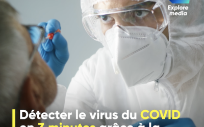 VIDÉO : Détecter le virus du Covid en 3 minutes grâce à la lumière